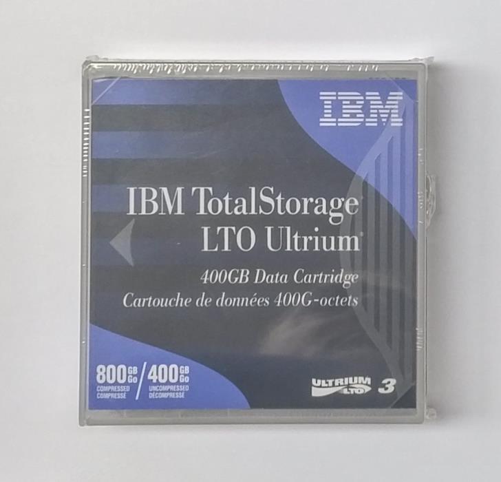 (LOT of 10) LTO Ultrium - 3 - 400GB - IBM TotalStorage - 24R1922 (SEALED)