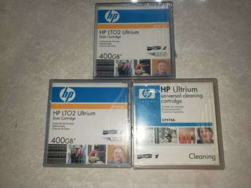 Gen. HP LTO-2 Ultrium Data Cartridge C7972A 400GB New Sealed