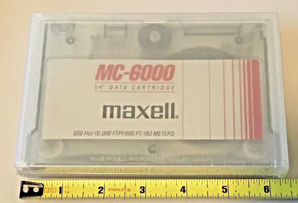 NEW - FACTORY SEALED  -  MAXELL MC6000 1/4