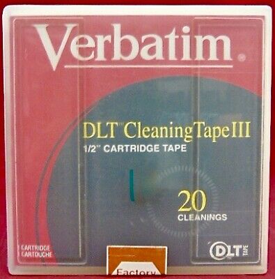III Verbatim Cleaning Tape 1/2