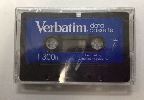 Verbatim 7045-01-147-7803 T-300H Magnetic Data Cassette Tape