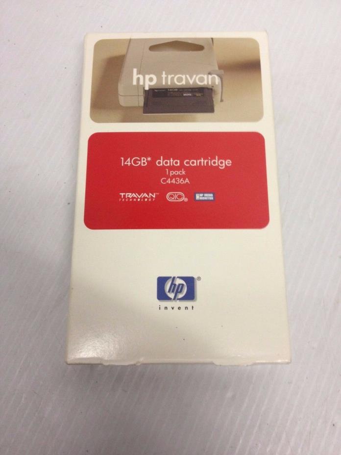 Sealed Genuine HP Travan 14GB C4436A Tape Backup Cartridge