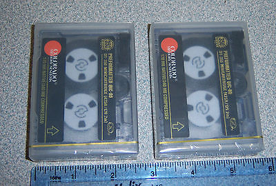 VTG lot of two QIC-80 DT350 Mini Cartridge New in pkg 170MB / 340 Compressed