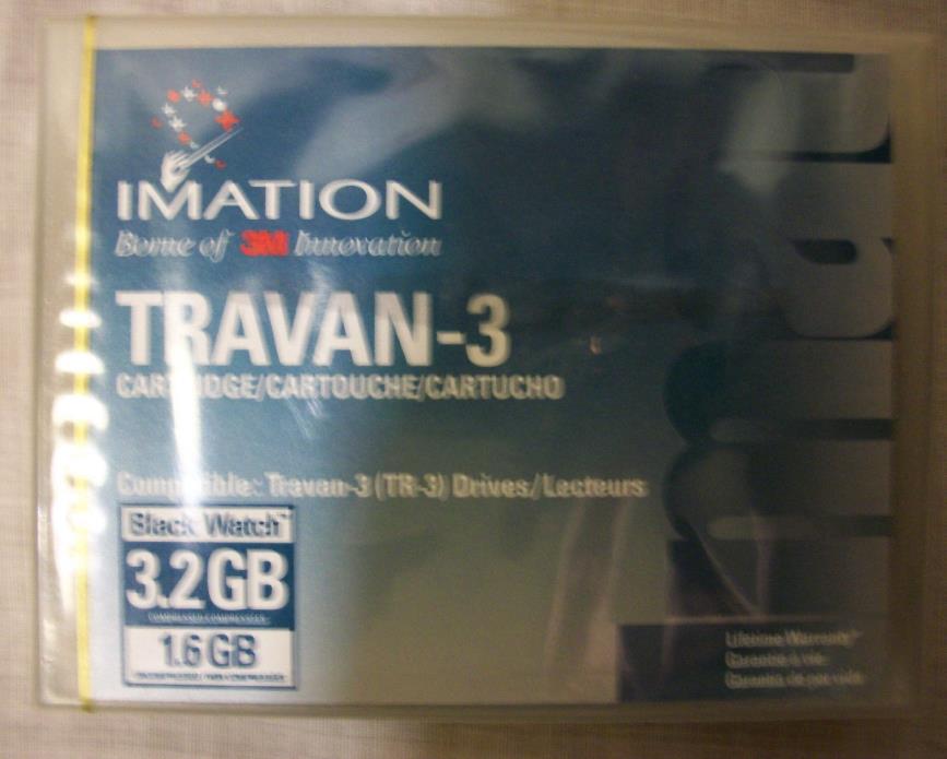 Imation Travan-3 Cartridge 3.2GB NEW / SEALED