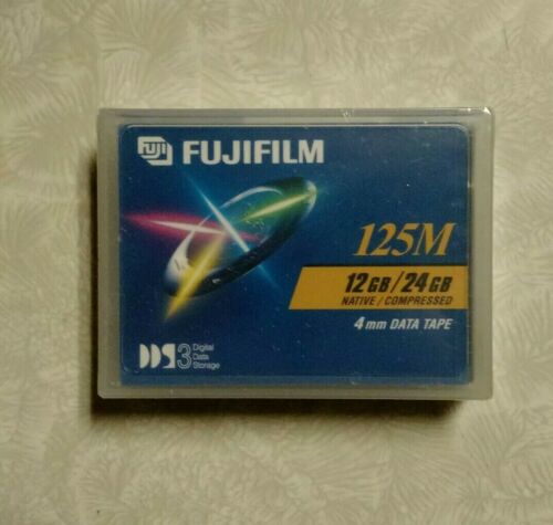FujiFilm 78301 12/24GB DAT24 DDS-3 125m 4mm Data Tape Cartridge NEW SEALED 1 PK