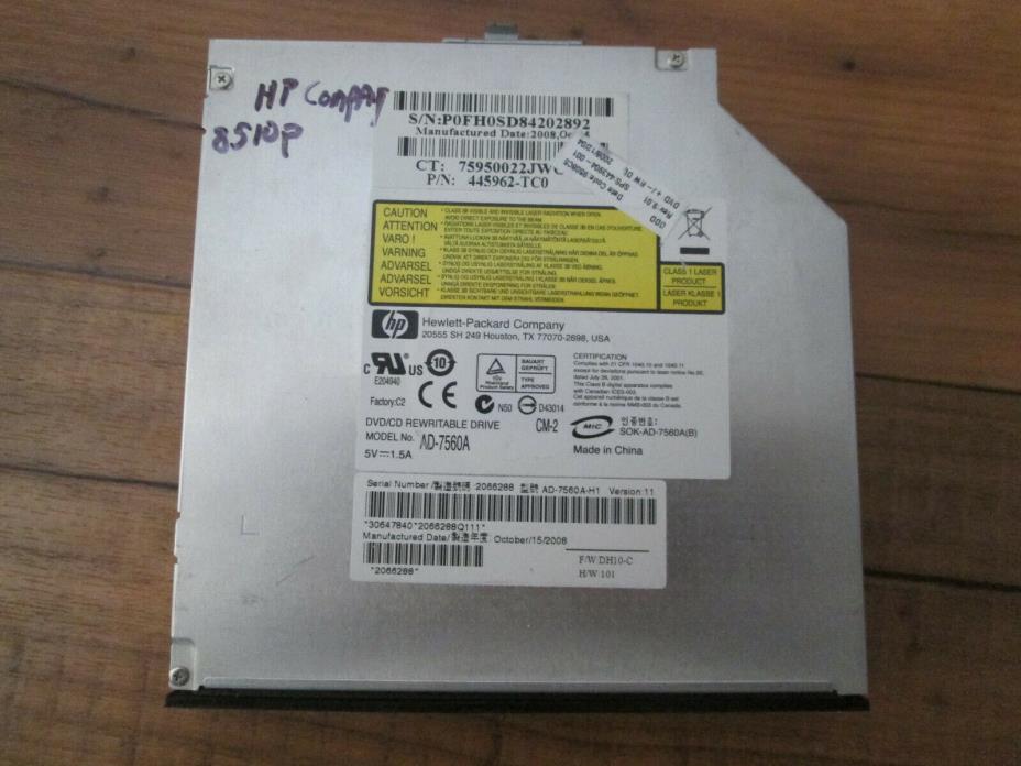 HP Compaq 8510p DVD / CD Drive