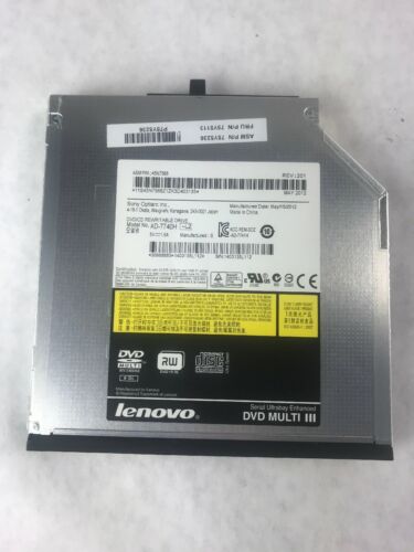 Lenovo T-520 DVD Multi III DVD-RW Drive AD-7740H 75Y5236 75Y5113