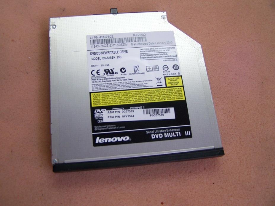 IBM Lenovo T530 W530 T430 T430i CDRW DVDRW Drive + Bezel 04Y1544 f DS-8A8SH / 48