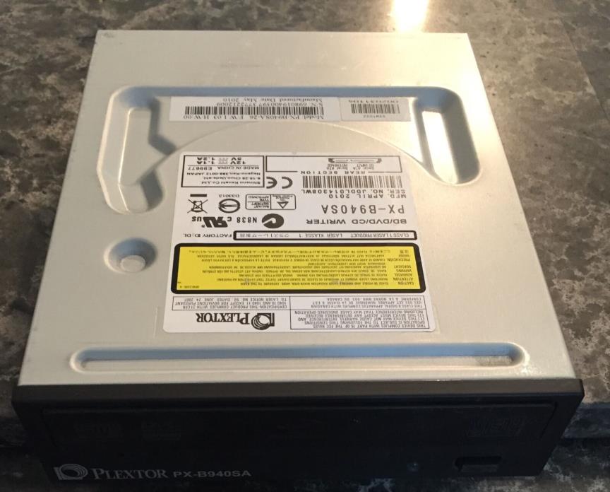 PLEXTOR PX-B940SA 12X BLU RAY WRITER DVD +/- R&RW CDR & CDRW