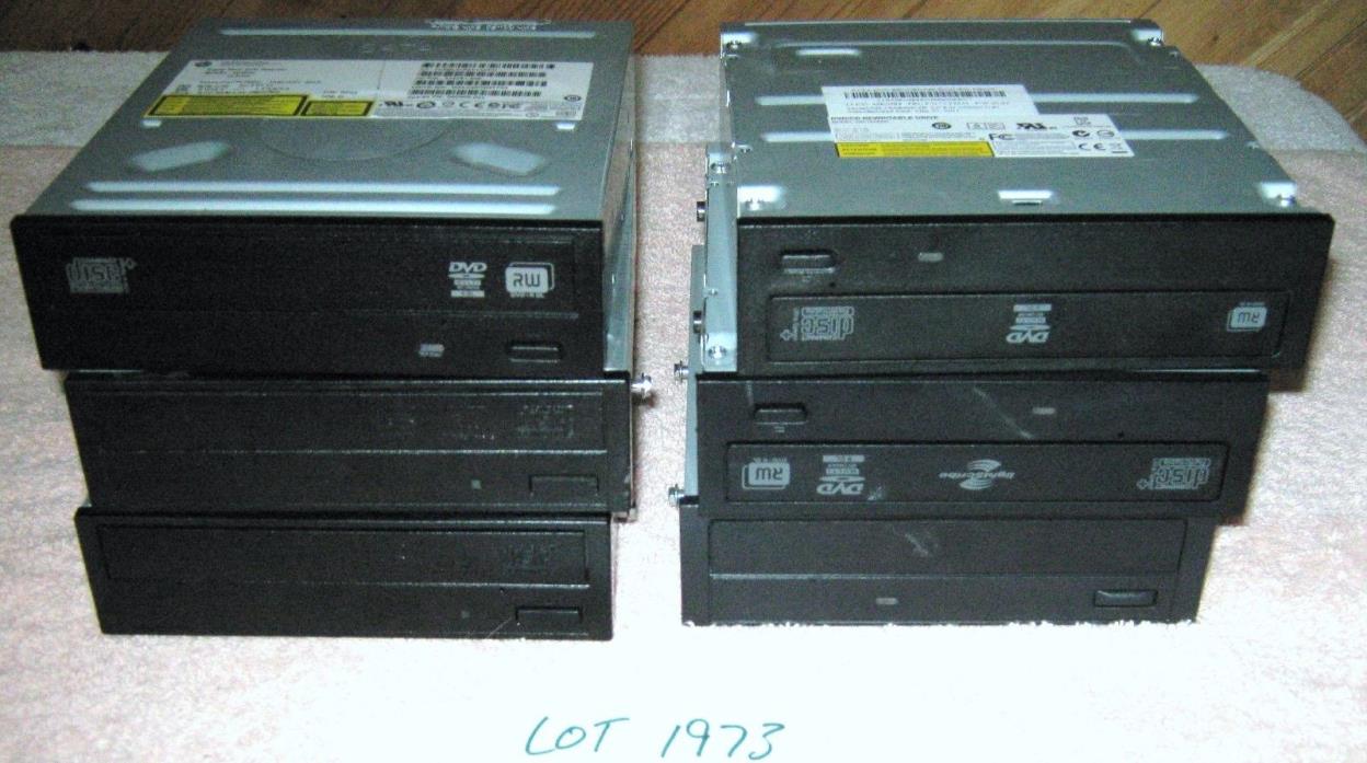 LOT (B ) of 6 LG DVD-RW Super Multi Writer Burner SATA 5.25