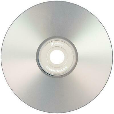 Verbatim 80-minute And 700mb 52x Datalifeplus Silver Inkjet Printable Cd-rs, 50-