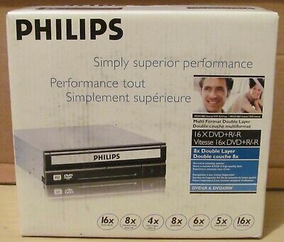 Philips Model SPD2410BD DVD/CD Writer/Burner (New in Box)