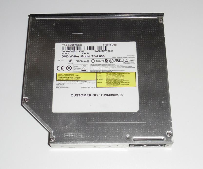 Genuine Toshiba DVD Writer Drive TSS-TS-L633 - D33475