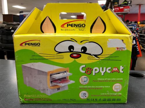 Pre Owned New Pengo Technologies Copycat One to One Stand Alone CD Duplicator