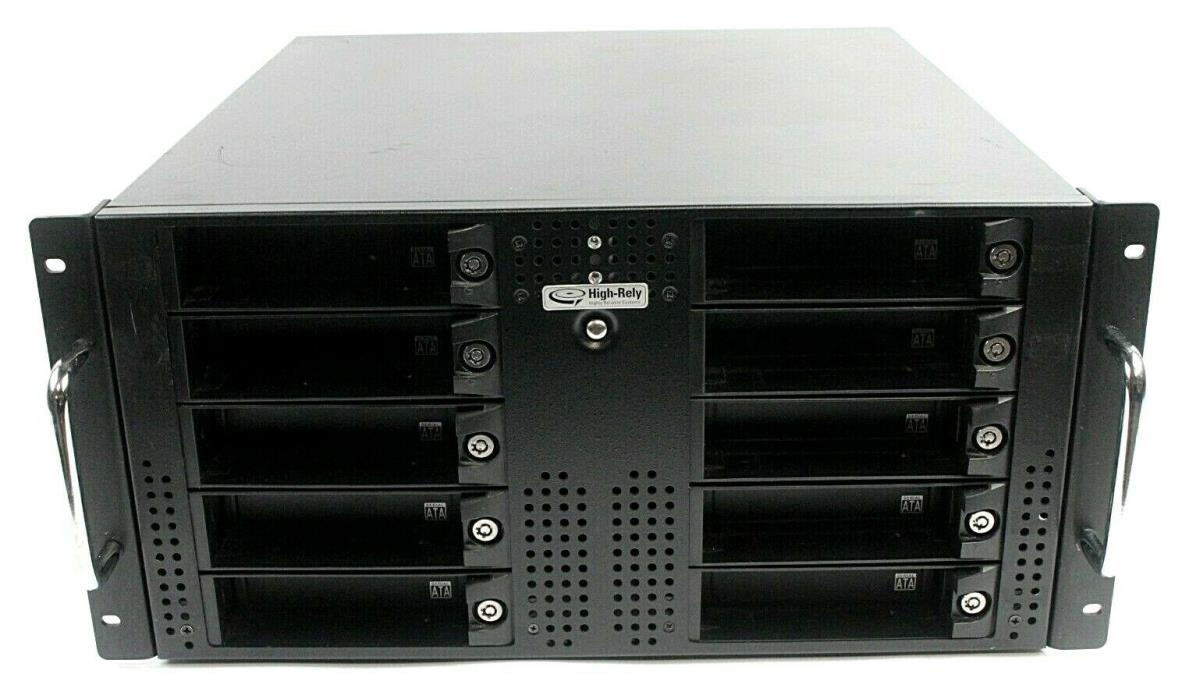 High-Rely 5U Rack Mount Chassis with 10x 5.25