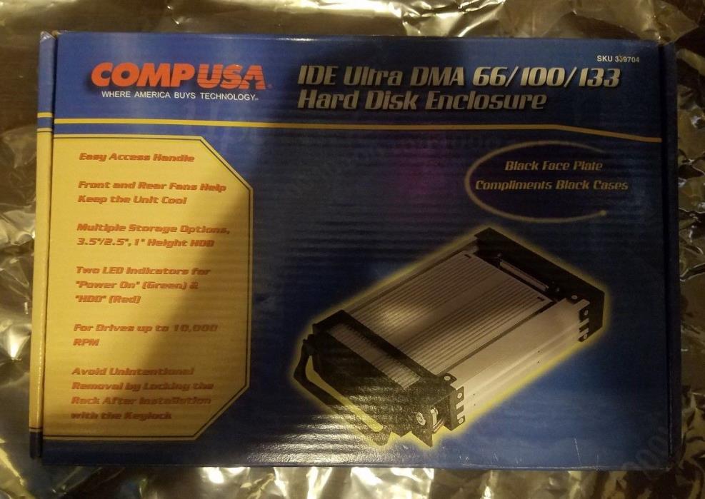 COMPUSA/with 120GB IDE Harddrive/Hot Swap Enclosure/Desktop/IDE/*Genuine*