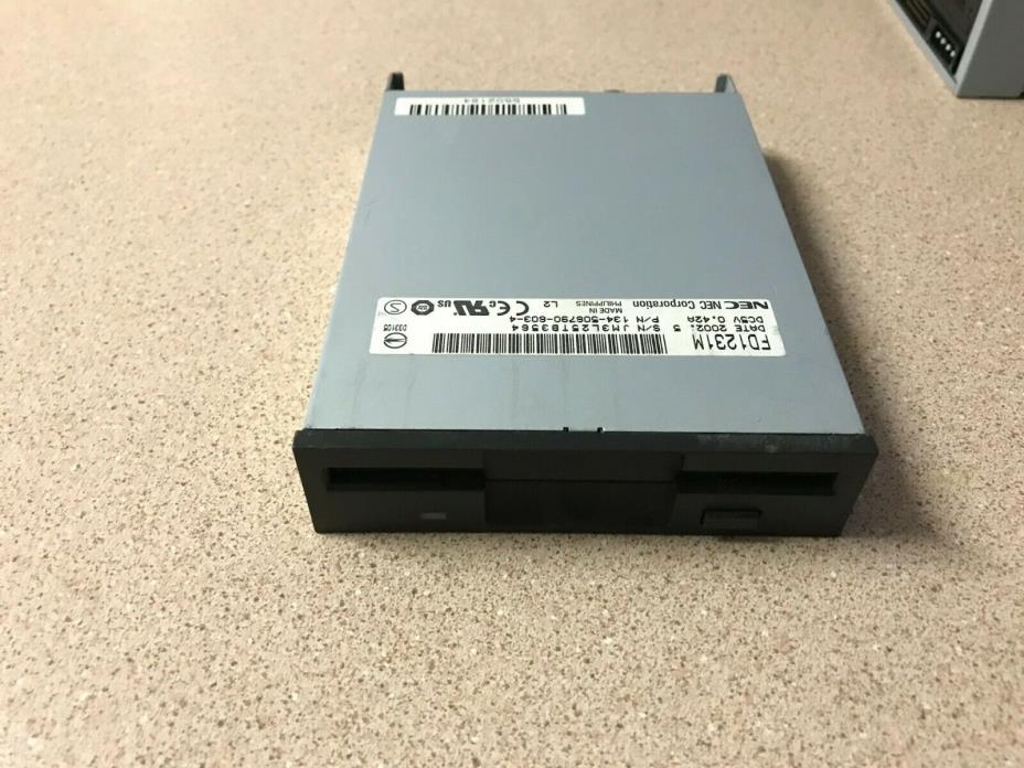 NEC FD1231M Black Internal Floppy Disk Drive 3.5