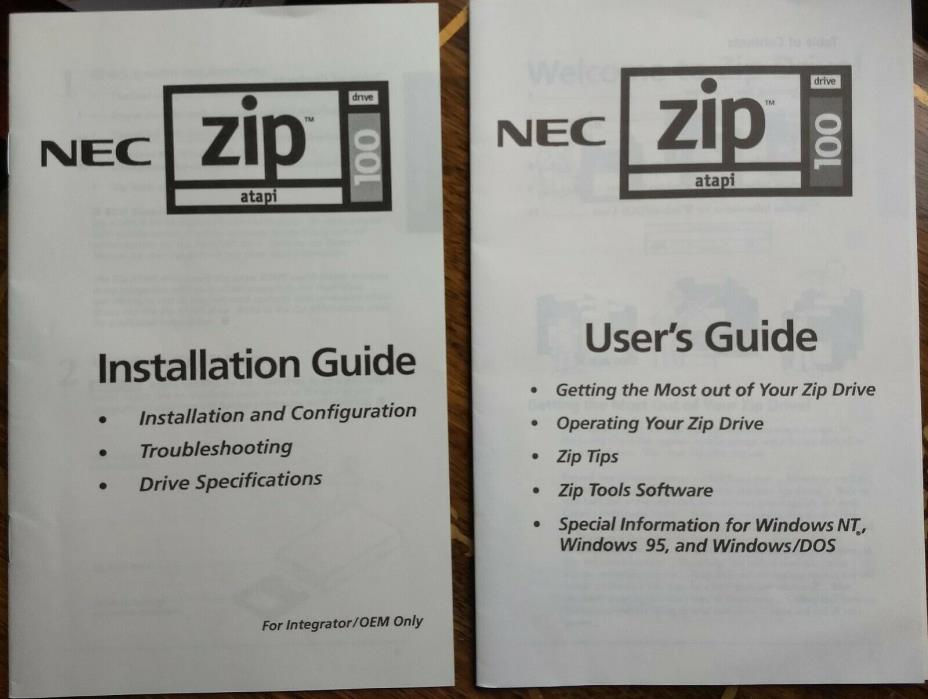 NEC Zip Drive 100 Internal FZ110A (134-507313-021-1)