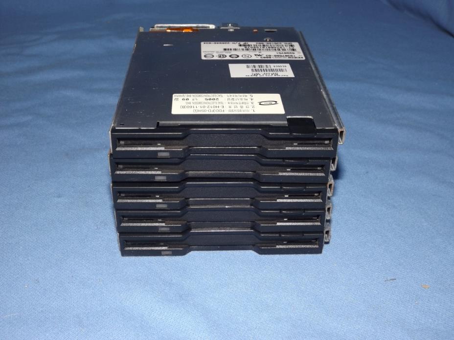 Lot of 5 - HP DL360 G4 Floppy Drives 361402-001 19307588-83 (16A123)