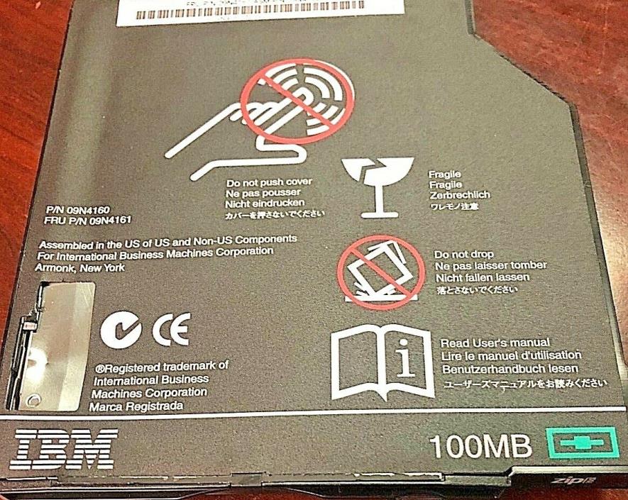 Vintage IBM 09N4160 Internal 100 MB Zip drive