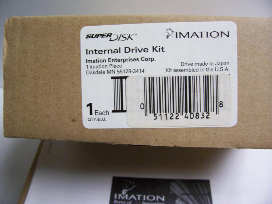 New, Sealed Imation SuperDisk internal Drive LS-120 LS120 120MB IDE LKM-F934-1