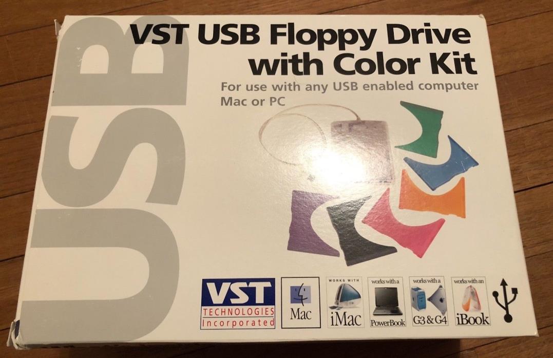 VST USB Floppy Drive with Color Kit - Used and Complete