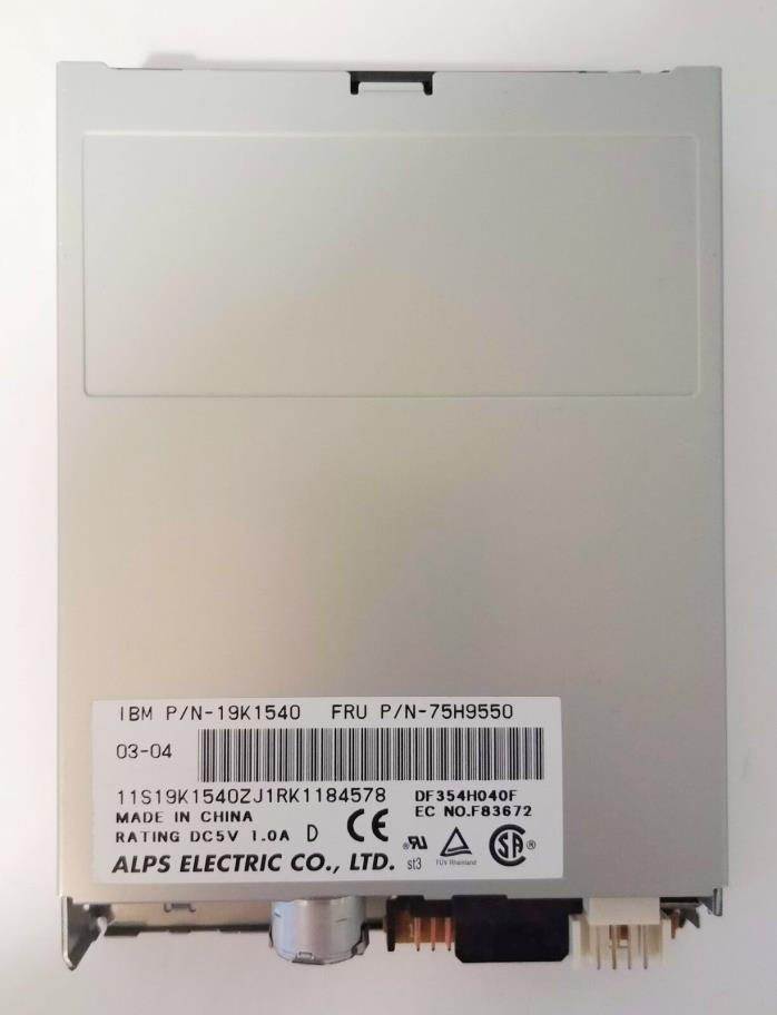 IBM 75H9550 19K1540 3.5 1.44MB FLOPPY DRIVE ALPS DF354H040F