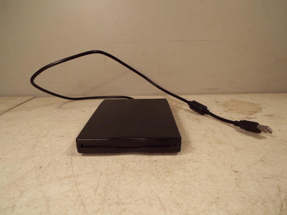 BYTECC BT-144 Slim Black USB external Floppy Disk Drive, Plug & Play, USB