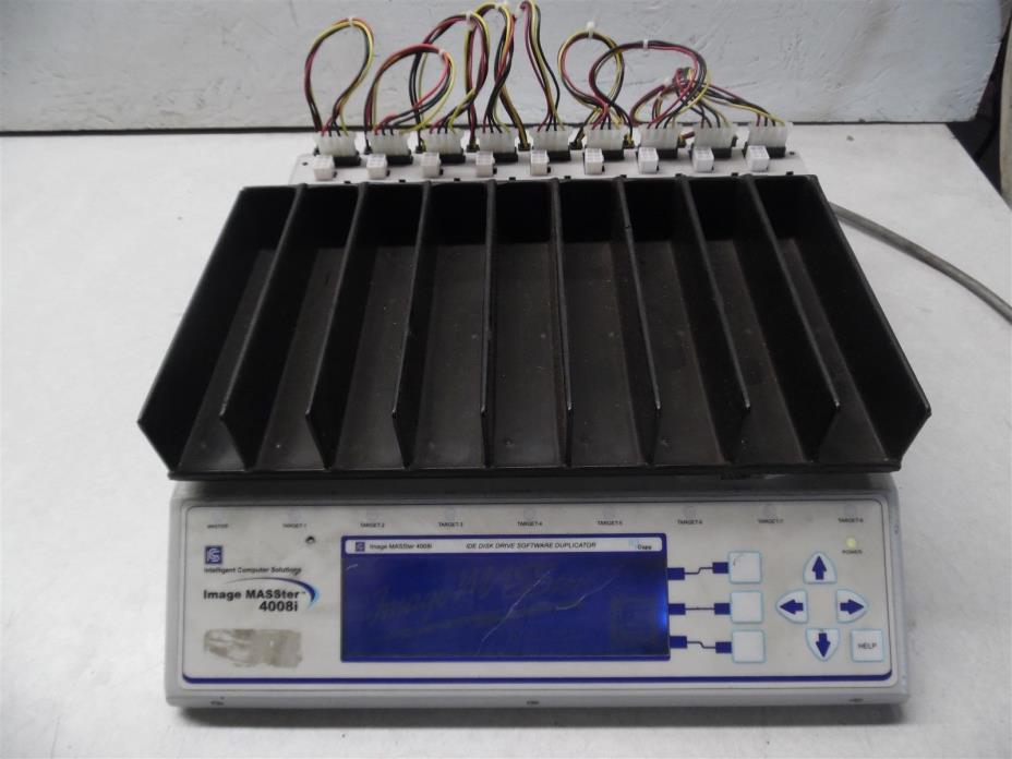 ICS ImageMASSter 4008i Hard Drive Wiper Duplicator F.G-3600-001C s/n: 81449