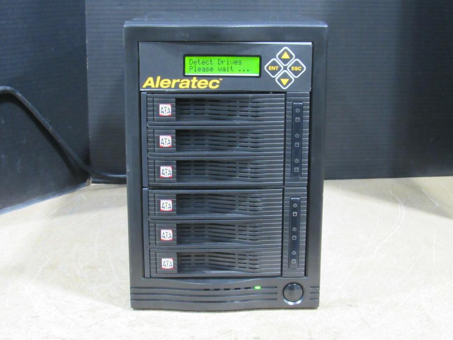 Aleratec 15 HDD Hard Disk Drive Copy Cruiser Duplicator 5 HDD Copier/ Sanitizer