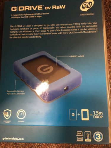 G-TECHNOLOGY 0G04101 GDRIVE ev RaW 1TB