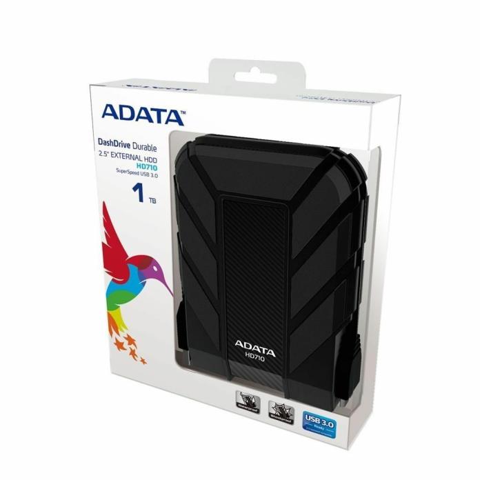 ADATA DashDrive HD710 Waterproof USB 3.0 1TB 2.5