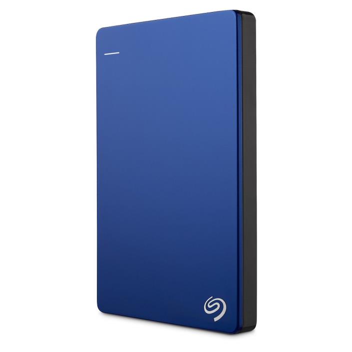 Seagate Backup Plus Slim 1TB Portable External Hard Drive USB 3.0, Blue