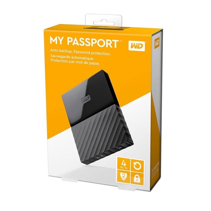 WD My Passport 4TB External Drive - 1500+ 720p HD movies plus 4000+ TV episodes