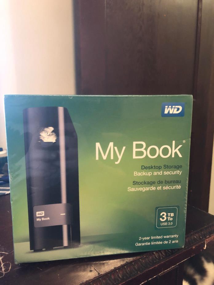 WD My Book 3TB USB 3.0 Desktop Hard Drive