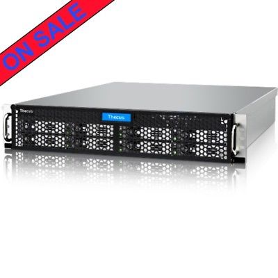 Thecus N8910 16tb SSD NAS Server 8x2000gb Seagate BarraCuda Drives