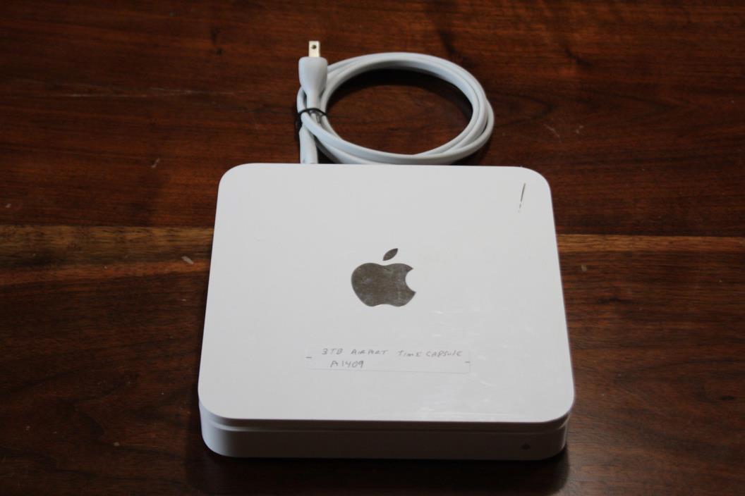 Apple Time Capsule 3TB - Model A1409 (MD033LL/A) (NAS Server)