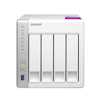 QNAP TS-431P2-1G-US 4-Bay Personal Cloud NAS with DLNA, ARM Cortex A15 1.7GHz