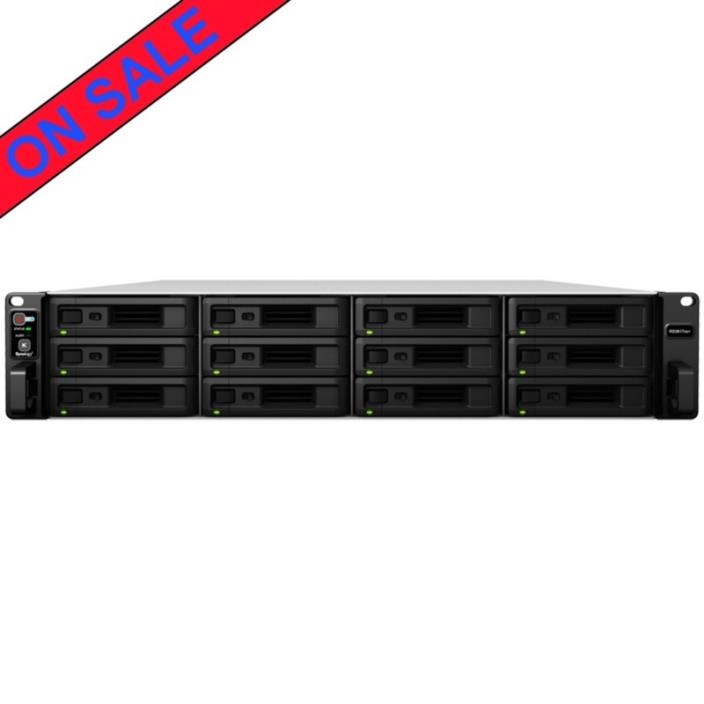 Synology RS3617xs+ 12tb SSD NAS Server 12x1000gb Seagate BarraCuda Drives