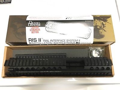 Daniel Defense M4A1 Rail Black FSP RIS-II Handguard Discontinued 12.25 VERY Rare