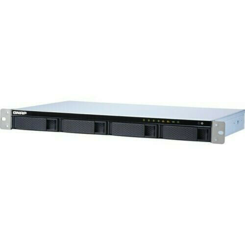 QNAP 4bay 1U Short-Depth Rackmount NAS (8GB) 10GbE Network TS-431XeU-8G-US