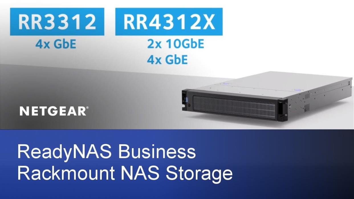 NEW NETGEAR ReadyNAS RR4312X NAS Server 12 Bay RR4312X0-10000S