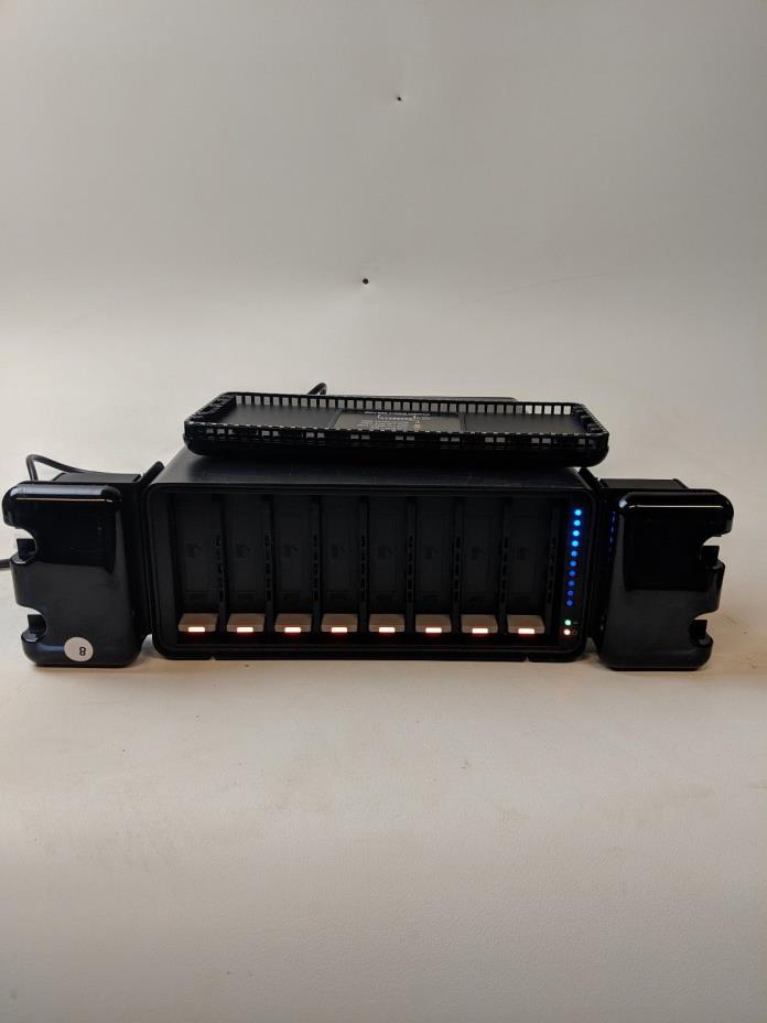 Drobo B800i 8 Bay iSCI SAN Array with Rack Mount Kit installed NO DRIVES