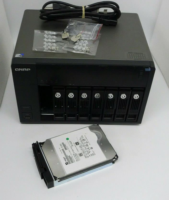 QNAP TS-869 Pro 8 Bay NAS 3GB RAM 4 X 10TB=40TB Used Execellent Condition