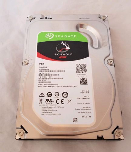 Seagate 2TB IronWolf NAS 64MB Cache 3.5