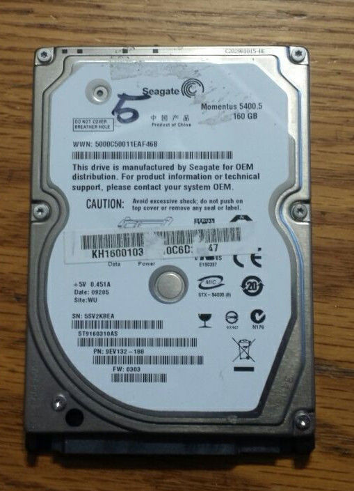 Seagate Momentus 2.5