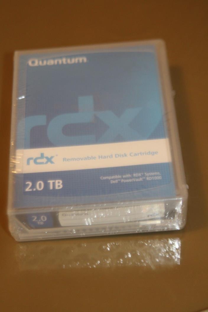 NEW & SEALED Quantum 2 TB RDX Internal Hard Drive Cartridge MR200-A01A