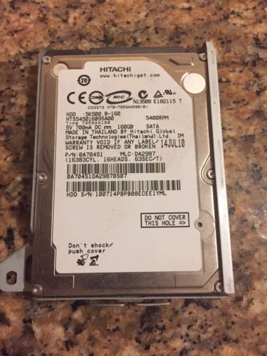 Plsystation 3 Hitachi 160 GB hard drive PS3 Slim Hard drive or Laptop hard drive