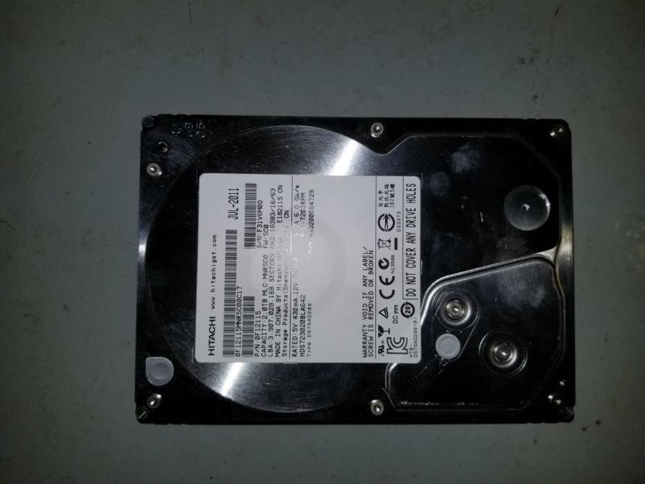 Hitachi Ultrastar HDS723020BLA642 2TB 7200 RPM 64MB SATA 6.0Gb/s 3.5