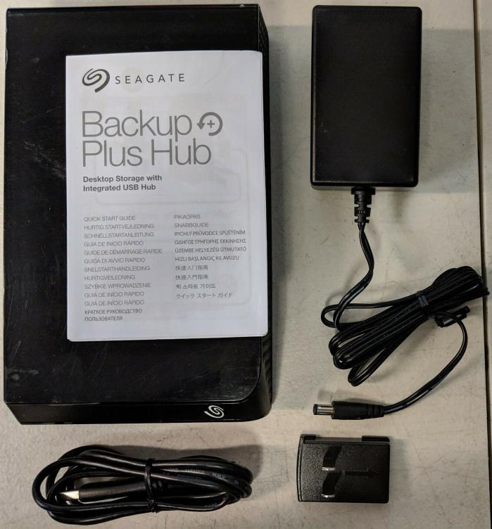 Seagate 5TB Backup Plus Hub External Storage Desktop HDD (STEL5000600) #EB9451